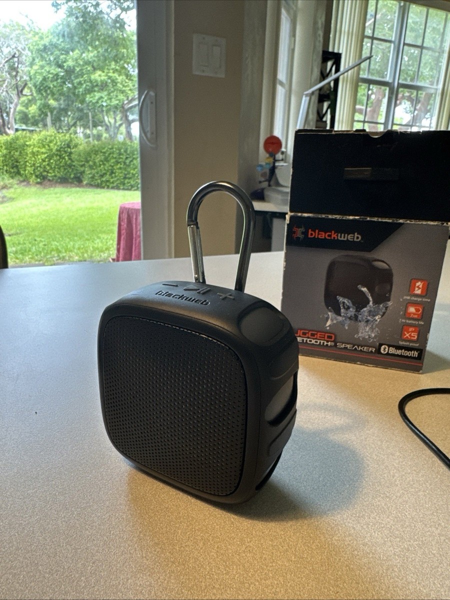 Blackweb Rugged Bluetooth Blackweb Speaker Asda Blackweb