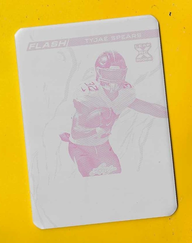 79359 2023 Leaf Eclectic Flash  Printing Plate Magenta Tyjae Spears 1/1