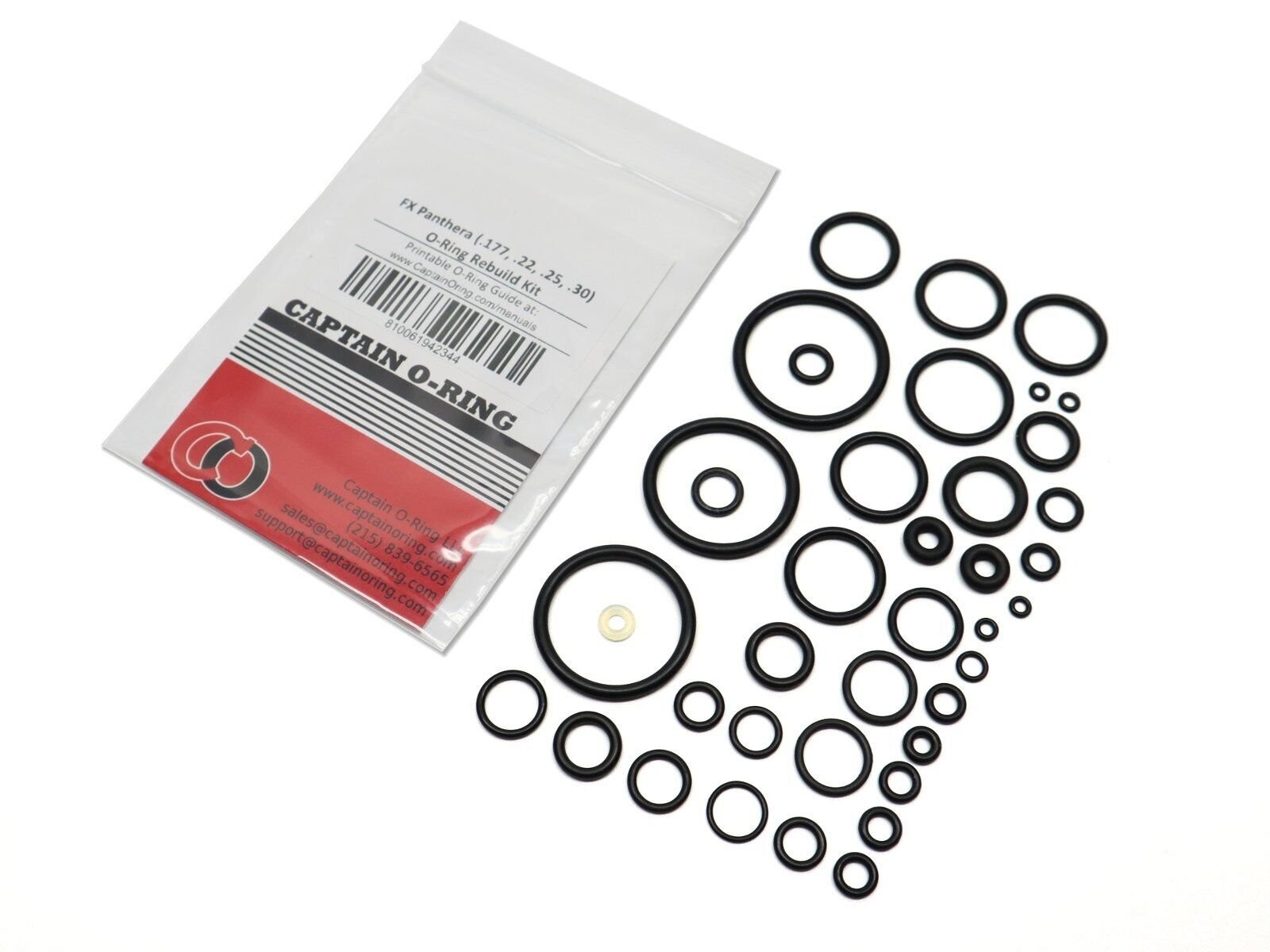 Captain O-Ring - FX Panthera (.177/.22/.25/.30) O-Ring Rebuild Kit