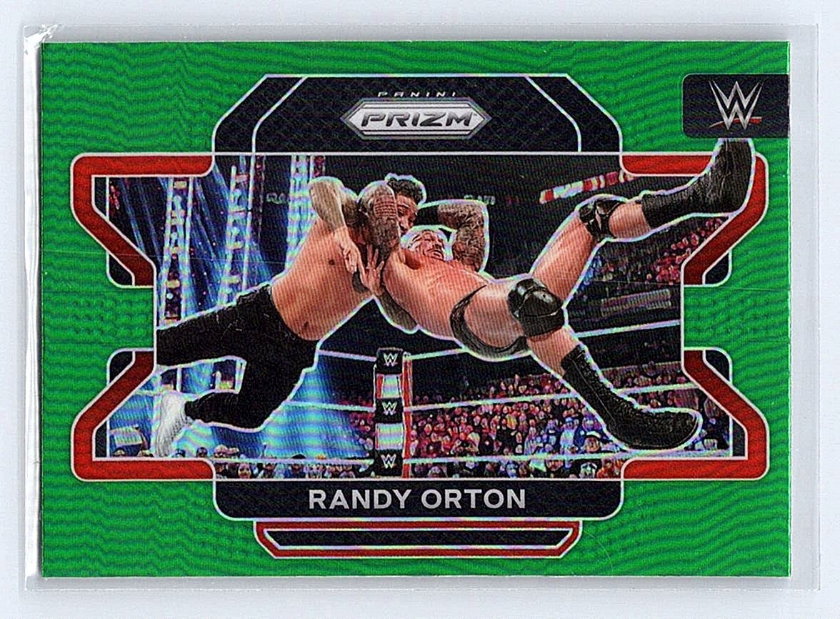 2022 WWE Panini Prizm Randy Orton Green Prizm #78
