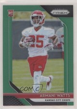 2018 Panini Prizm Rookie Green Prizm Armani Watts #274 of4