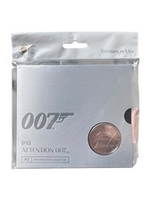 2020 James Bond Pay Attention 007 £5 Royal Mint BU Sealed 