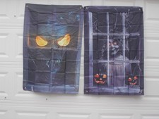 2 Pcs Halloween Window Cover, Halloween Decorations for Home windows