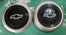 2 1983-99 Chevy S10 Blazer Astro Van 10.5 In Dog Dish Hub Caps Oem Gm Fair Cond.