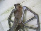 VTG PATENTED 1939 Cast Iron?/METAL Two arm Rotating Sprinkler-ASHTABULA OHIO — photo 2