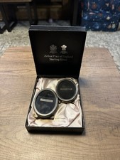 Arthur Price of England Sterling Silver small picture frames boxed