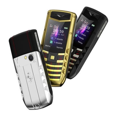 V5 PRO Handy Luxus Bluetooth Dialer Dual SIM GSM Mini Telefon Leder  Handy 2G