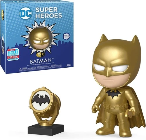 Funko DC Super Heroes Batman 5 Star Vinyl Figure2018 NYCC Sticker