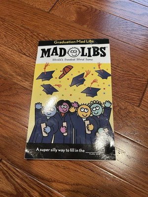 NEW!  Scholastic ''Graduation''  Mad Libs - WORLD'S GREATEST WORD GAME Humor