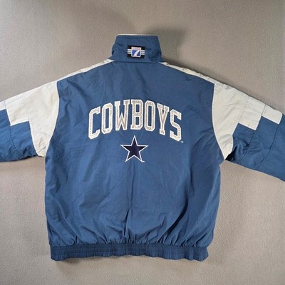 Vintage Dallas Cowboys Jacket Mens Large Logo 7 NFL Football