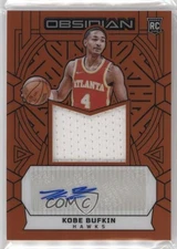 2023 Obsidian Jersey Electric Etch Orange Flood /75 Kobe Bufkin Rookie Auto RC