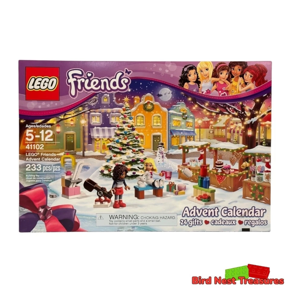 LEGO 41102 Amigos CALENDARIO DE ADVIENTO, 2015 Vacaciones de Navidad - NUEVO Y PRECINTADO Foto 2 de 4