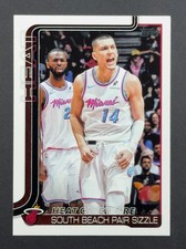 2025-26 Topps Basketball Base 284 Tyler Herro - Miami Heat Combo