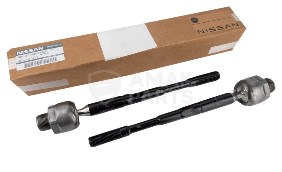 Extremo de barra de amarre interior genuino OEM para Nissan Titan 2017-2024 48521EZ40B 48521-EZ40B Foto 2 de 4