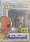 SDCC 2022 Funko Pop Pokemon Charmander Metallic #455 Official Sticker Exclusive