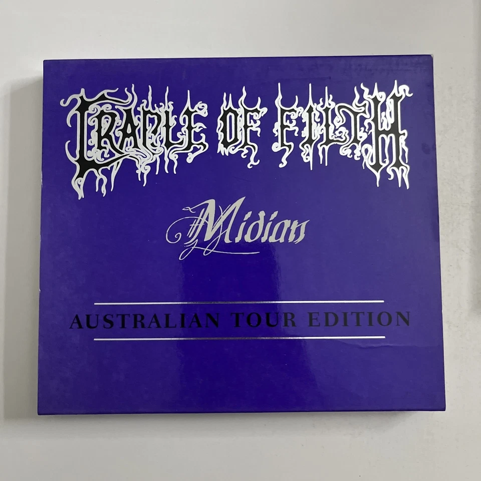 Cradle Of Filth - Edición Midian Australian Tour (CD, 2000) CDMFN666 Foto 2 de 4