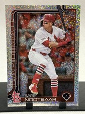 Lars Nootbaar 2025 Topps Series 1 Celebration Mega Confetti Parallel SP