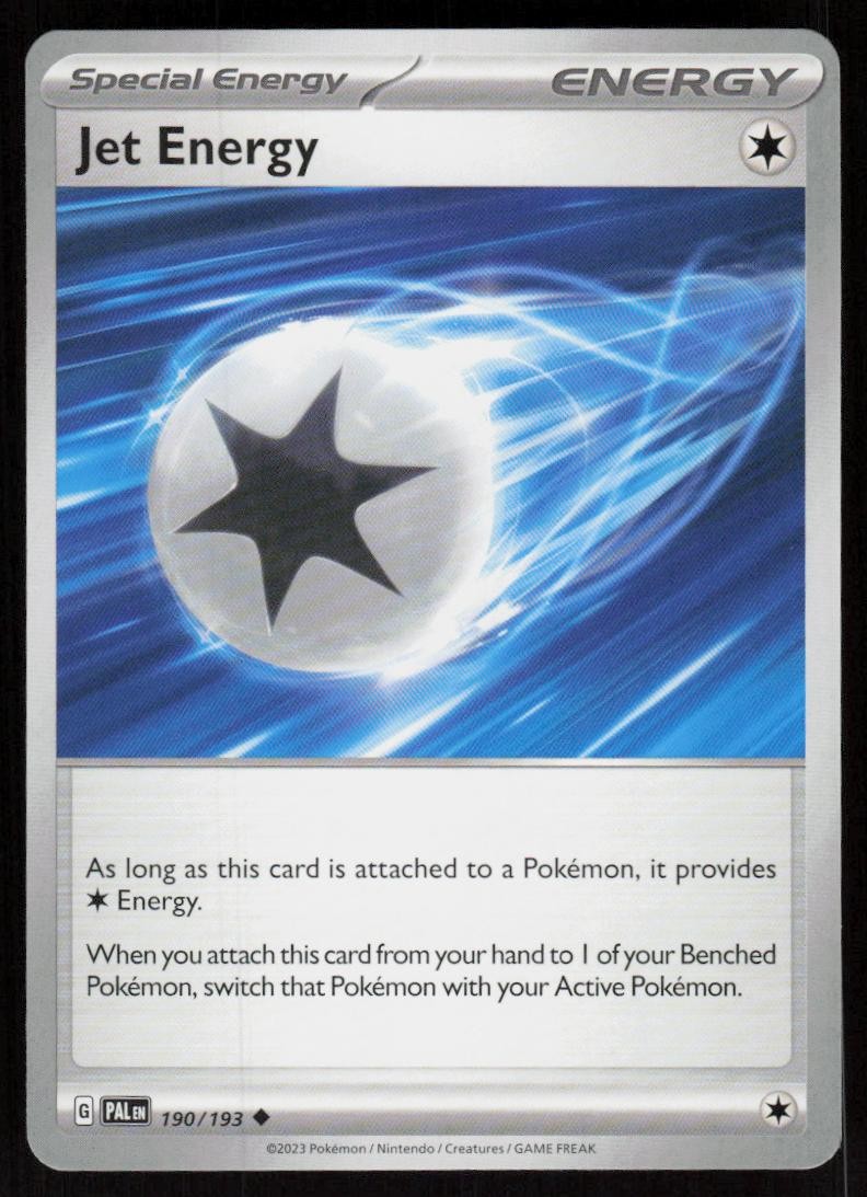 Jet Energy 190/193 Uncommon Paldea Evolved Pokemon NM