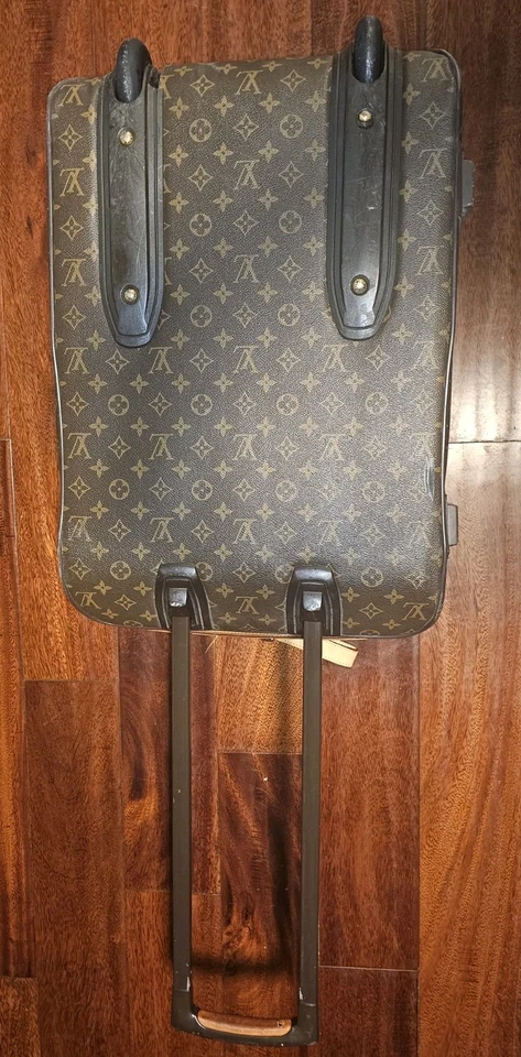 Louis Vuitton Big Luggage Bag - Vintage Brown Leather - Image 3 of 4