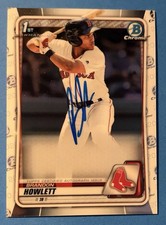 2020 Bowman Chrome 1st RC Auto Brandon Howlett #CPA-BH NRMT-MT *shoeboxcards*