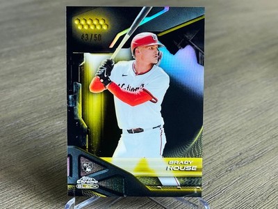 2026 Topps Chrome Black BRADY HOUSE RC Rookie TRUE Gold Refractor  /50 NATIONAL
