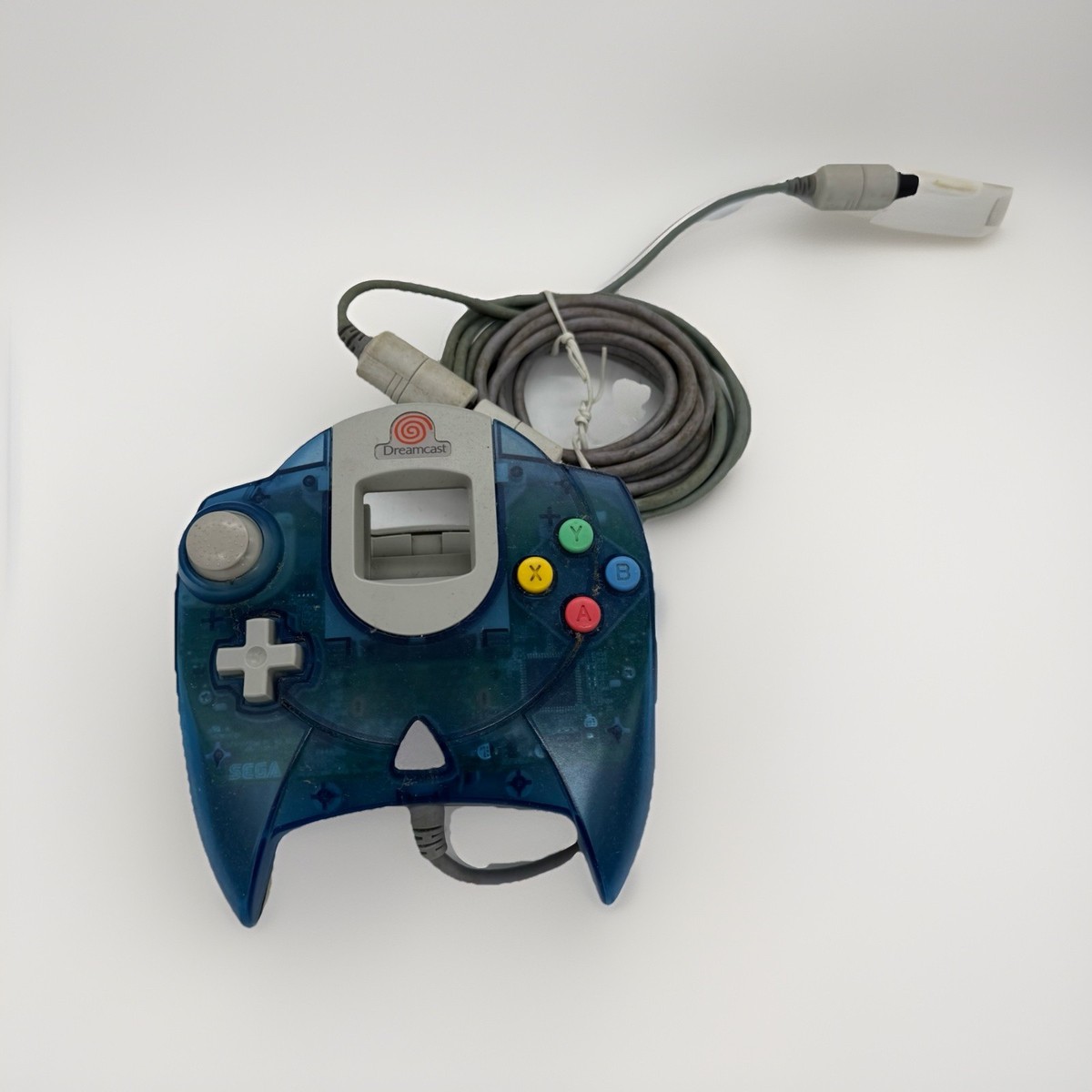 Sega Dreamcast Arctic Ice Blue Controller with Cord Video Game
