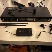 GTDaudio G-622 Dual Channel UHF Wireless Mic System w/ Handheld  Bodypack A