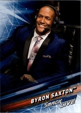 2019 Topps WWE SmackDown Live #13 Byron Saxton - WWE