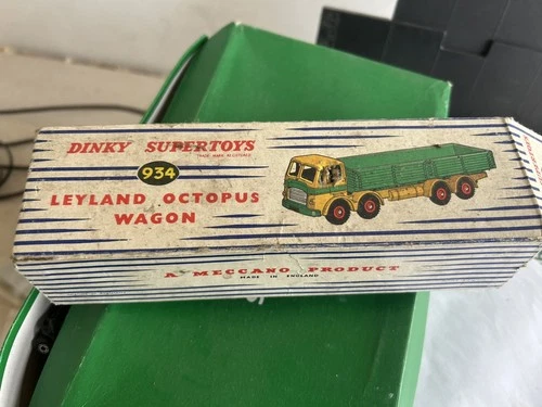 Dinky Toys supertoys 934 Leyland Octopus Wagon Original Box Boxed Vintage