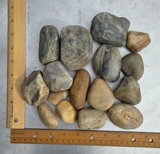 5 lb Lapidary Rough Rock Lot - Jasper, Banded Agate, Quartz, Tumbling Cabs