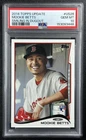 MOOKIE BETTS PSA 10 2014 TOPPS UPDATE US26 ROOKIE SMILING IN DUGOUT IMAGE VAR SP