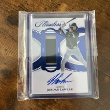 2025 Panini Flawless Jordan Lawlar Patch Auto (01/15 Diamondbacks