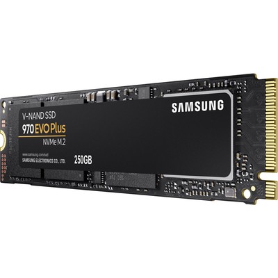 Samsung 970 EVO Plus 250 GB Interne M.2 PCIe NVMe SSD 2280 M.2 NVMe PCIe 3.0 ...