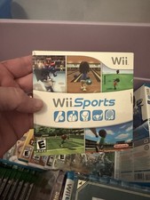 Nintendo Wii Sports 2006 Cardboard Sleeve, Complete With Manual And Game