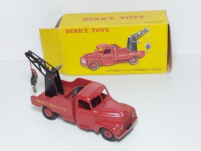 DINKY TOYS 35A CAMIONNETTE DE DEPANNAGE CITROEN 23 EN BOITE D