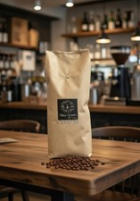 Tilley Green Coffee | 1kg Beans - Professional Medium Dark Espresso Roast 24.99 per kilo
