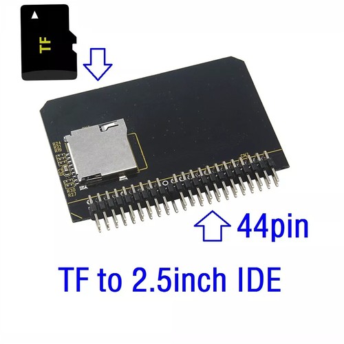 Adattatore Micro SD a 2.5 44pin IDE lettore TF CARD a IDE per laptop - Foto 7 di 8