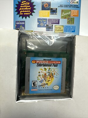 ゲームボーイ - GBA★Microsoft PUZZLE COLLECTION Buy Microsoft: The 6in1 Puzzle Collection Entertainment Pack