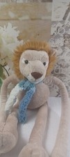 FAO Schwartz Long Arms / Legs Lion Stuffed Animal Plush Toy Adjustable Limbs