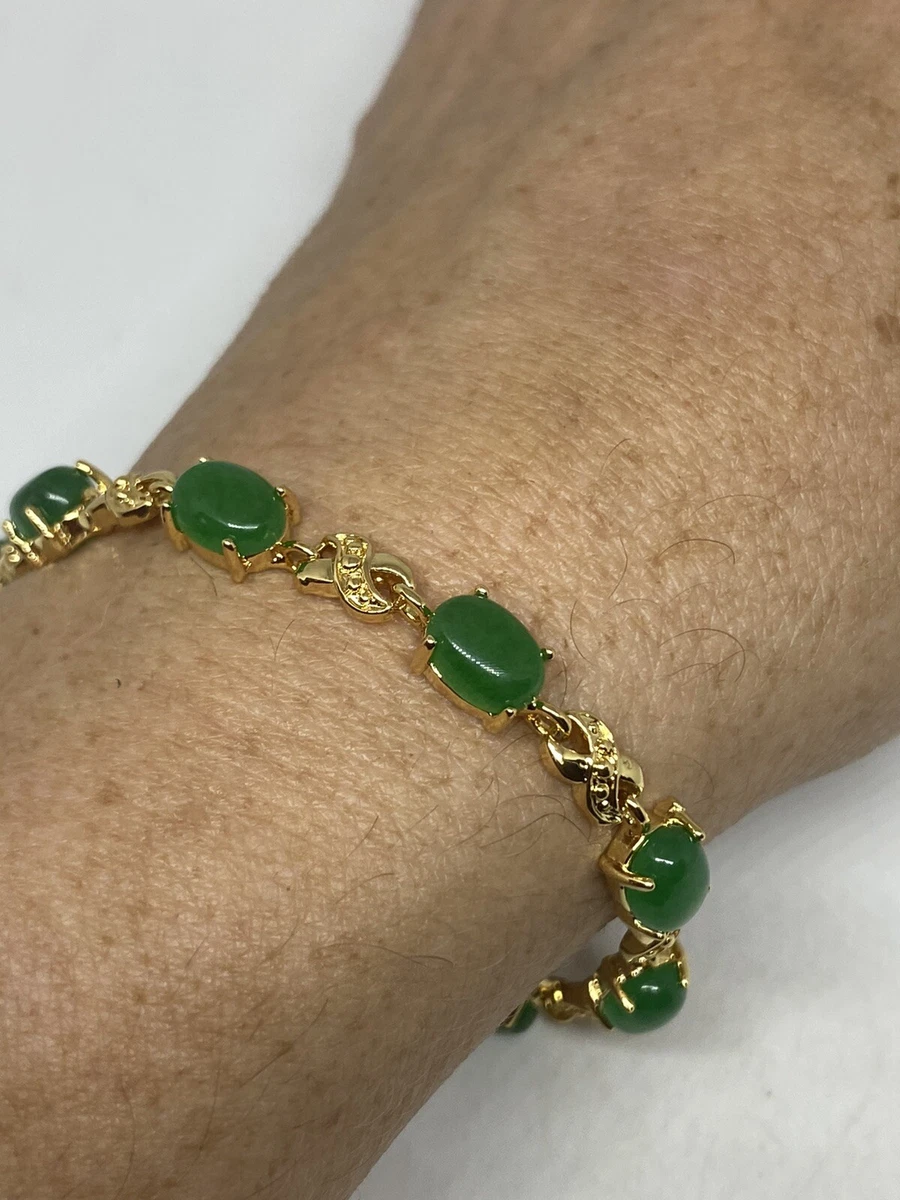 Jade bangle vintage jadeite - Gem