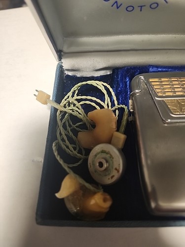 Vintage SONOTONE 200 Hearing Aid Untested In Original Case See Pictures - Picture 3 of 14