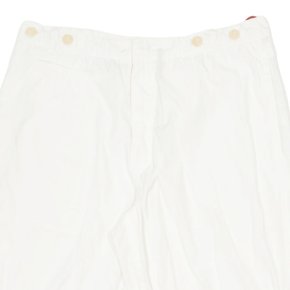 PRADA Womens Casual Shorts Cream Relaxed M W32 - Image 2 of 4