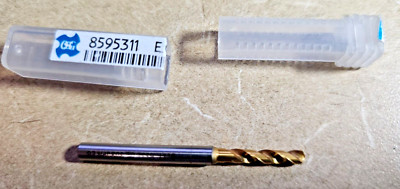 New Screw Machine Length Drill Bit: 3.11 mm (0.1224) Dia, 130 deg, Vanadium HSS