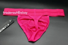 C-IN2 men dark pink Scrimmage cotton G-string Thong underwear size S M L XL 2XL