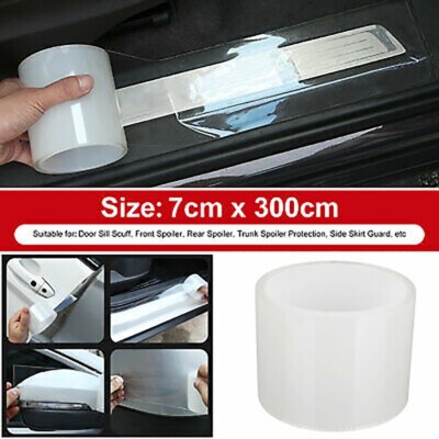 Car Door Body Anti-Scratch Strip Carbon Fiber Sticker