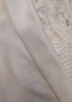 Lulus Briarwood White Lace Eyelet Ruffled Midi Dress Small NEW NWT | eBay