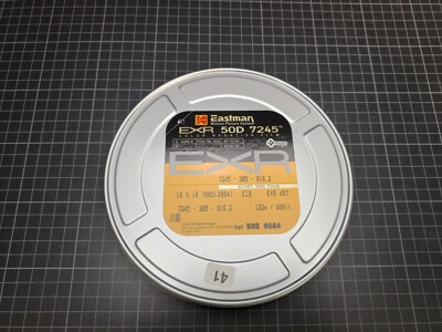 122m Kodak EXR 50D 7245, TESTED, 16mm Motion Picture Film, 400ft, like Vision3