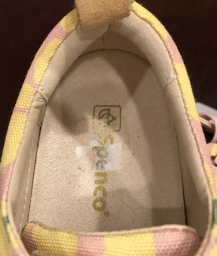 Spenco Sz 8 Slip On Sneakers Lemon Print - Picture 3 of 20