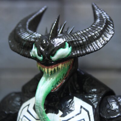 1/12 Custom Marvel Legends Symbiote Eddie Brock Venom Midnight