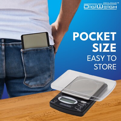 1000g/0.1g Electronic Digital Pocket Gold Kitchen Herbs Scale OZ GRAM Shipping